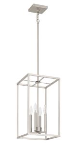 Signature Foyer Signature Foyer 4 Light 18" H Foyer in Brushed Polished Nickel