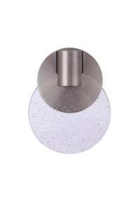 Glisten Glisten 1 Light LED Wall Sconce in Brushed Polished Nickel