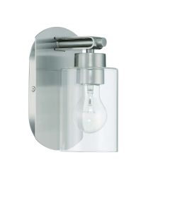 Hendrix Hendrix 1 Light Wall Sconce in Brushed Polished Nickel
