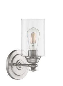 49801-BNK-C Wall Sconce Brushed Polished Nickel