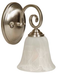 7105BNK1 Wall Sconce Brushed Polished Nickel