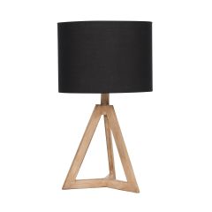 86201 Table Lamp Natural Wood