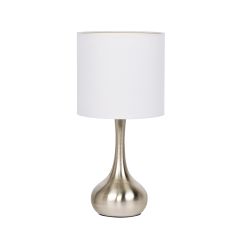 86226 Table Lamp Brushed Polished Nickel