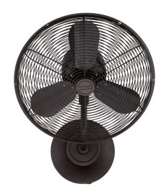 BW116AG3-HW Wall Fan (Blades Included) Aged Bronze Textured