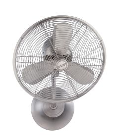 BW116BNK3-HW Wall Fan (Blades Included) Brushed Polished Nickel