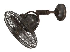 Bellows IV 14" Cage Wall Fan with Adjustable Arm