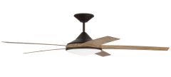 Delaney 60" Ceiling Fan with blades inlcuded and Light kit Included (optional)