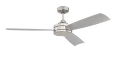 INS54BNK3 Ceiling Fan (Blades Included) Brushed Polished Nickel