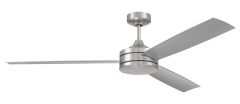 INS62BNK3 Ceiling Fan (Blades Included) Brushed Polished Nickel