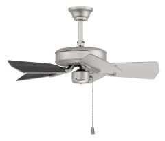 PI30BN5 Ceiling Fan (Blades Included) Brushed Satin Nickel