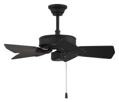 PI30FB5 Ceiling Fan (Blades Included) Flat Black