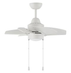 PPT24W6 Ceiling Fan (Blades Included) White