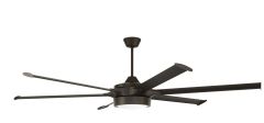 Prost 78 78" Ceiling Fan with Blades and Light Kit (Optional)