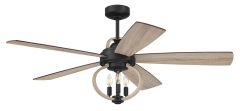 Reese Reese 52" Smart Ceiling Fan with Blades Included