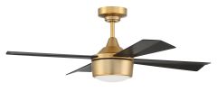 THO42SB4 Ceiling Fan (Blades Included) Satin Brass