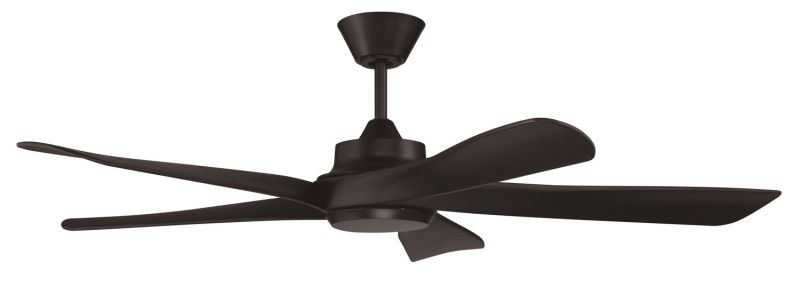 Captivate Ceiling Fan (Blades Included) in Flat Black CPT52FB5