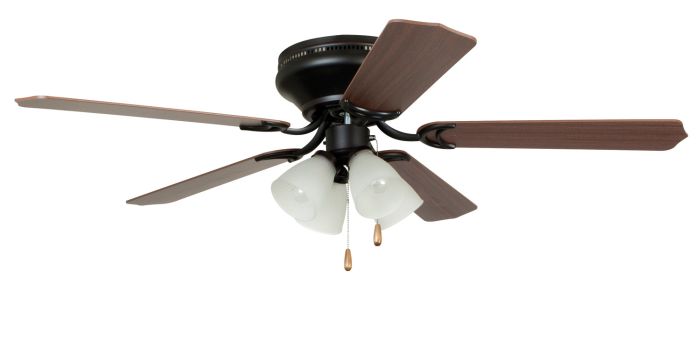 Brilliante 4 Light 52" Ceiling Fan with Blades and Light Kit