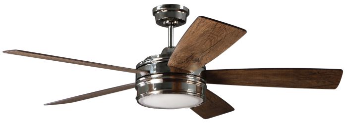 Braxton 52" Ceiling Fan with Blades and Light Kit