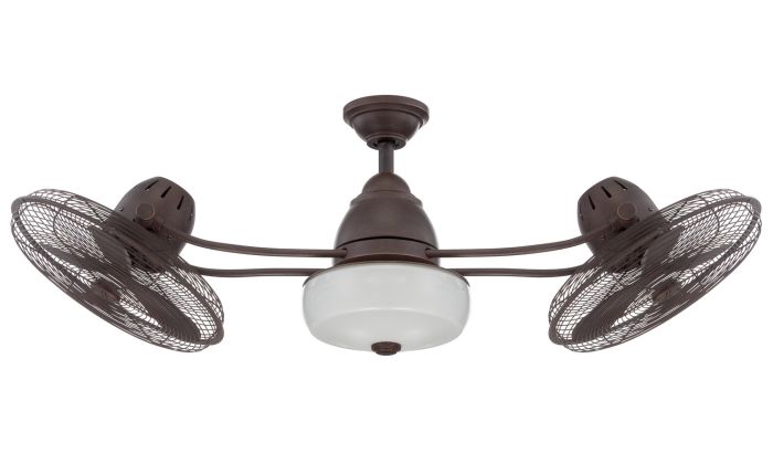 Bellows II 48" Ceiling Fan with Blades and Light Kit