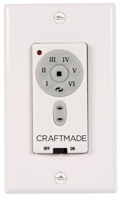 Idc Wall Control - Craftmade Ceiling Fan Light Switch Replacement
