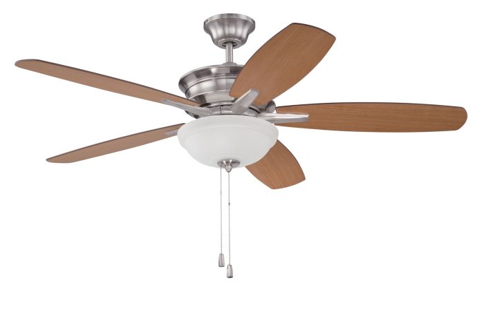 Penbrook 52" Ceiling Fan with Blades and Light Kit