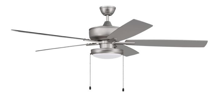 Super Pro 119 60" Ceiling Fan with Blades and Light Kit