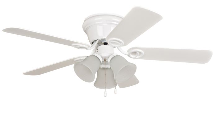 Wyman Bowl Kit 42" Ceiling Fan with Blades and Light Kit