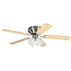 Brilliante 4 Light 52" Ceiling Fan with Blades and Light Kit