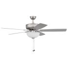 Pro Plus Pro Plus 52" Ceiling Fan with White Bowl Light Kit and Blades