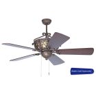 TO52PR Customizable Fan - Select Blades (Sold Separately) Peruvian Bronze