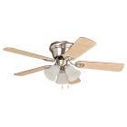 Wyman 3 Light 42" Ceiling Fan with Blades and Light Kit